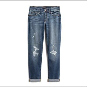Adelene girlfriend cuffed jeans/slim fit